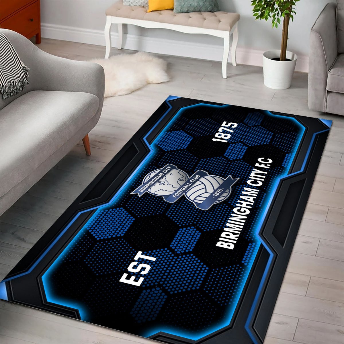 Birmingham City Rug - EFL Championship Rug 2 2