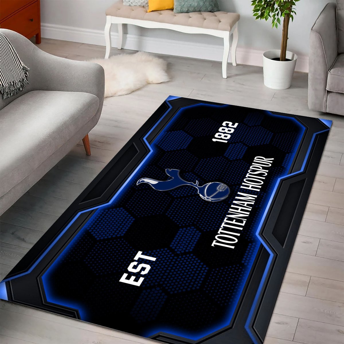 Tottenham Hotspur Rug - Premier League Rug 2 2