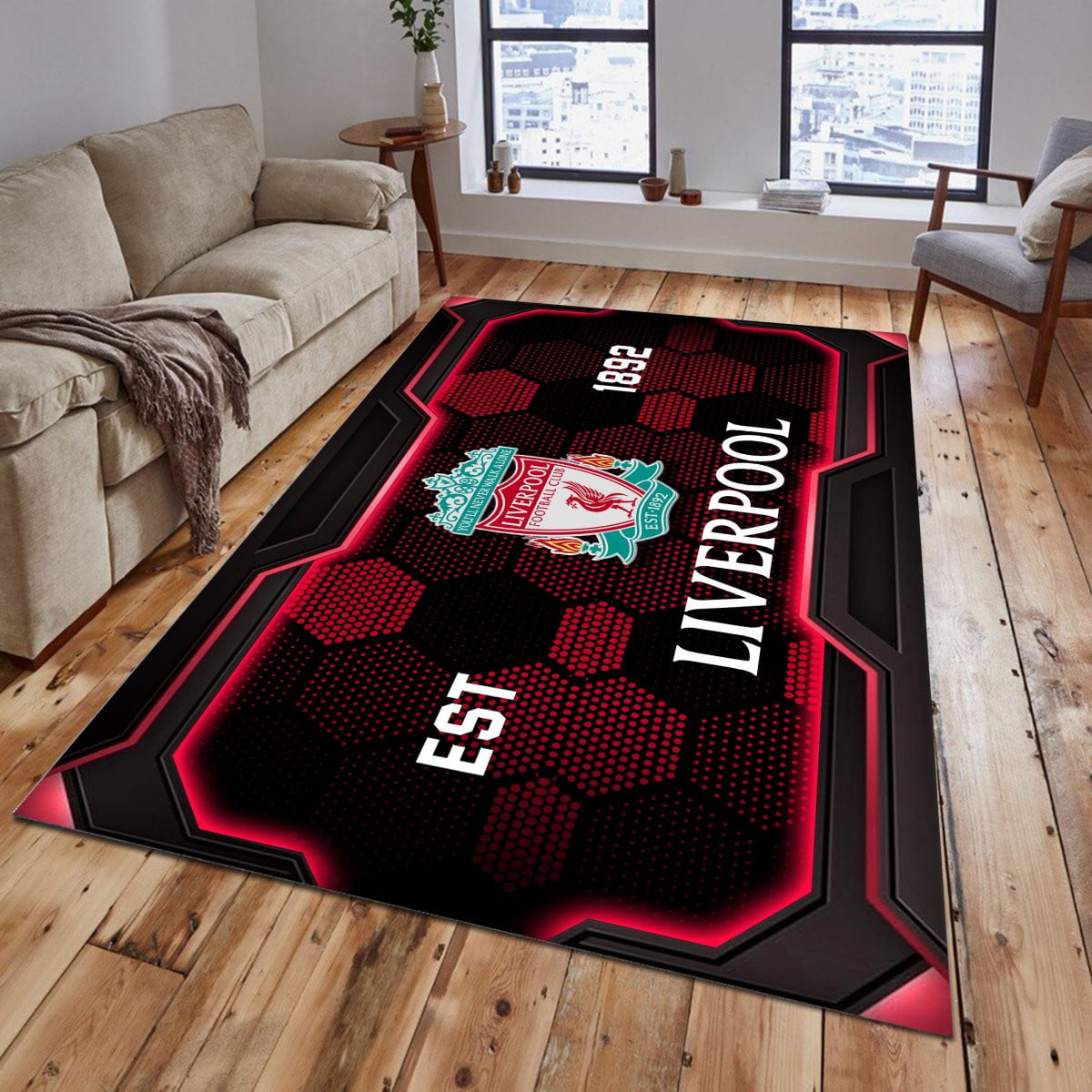 Liverpool Rug - Premier League Rug 2