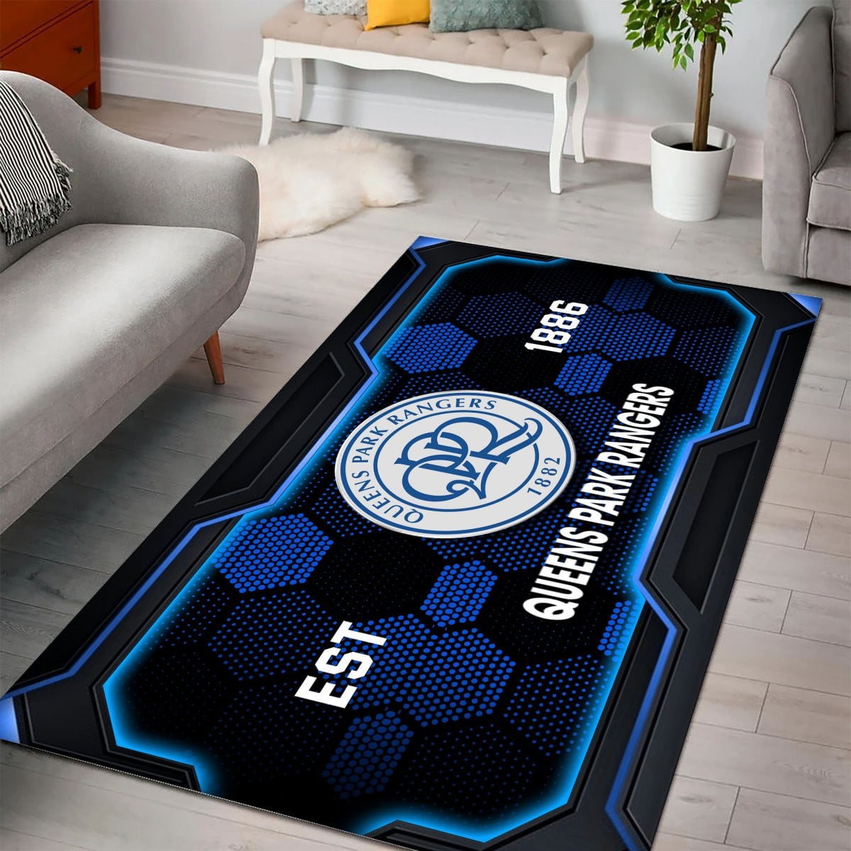 Queens Park Rangers Rug - EFL Championship Rug 2 2
