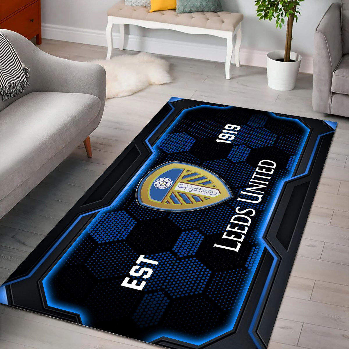 Leeds United Rug - EFL Championship Rug 2 2
