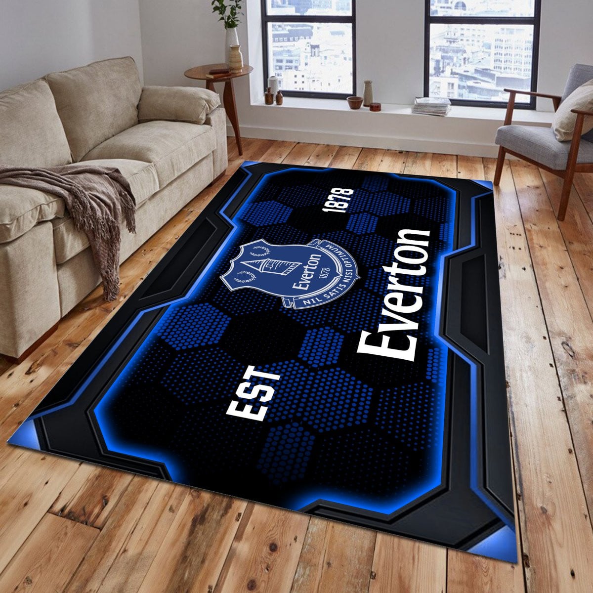 Everton Rug - Premier League Rug 2