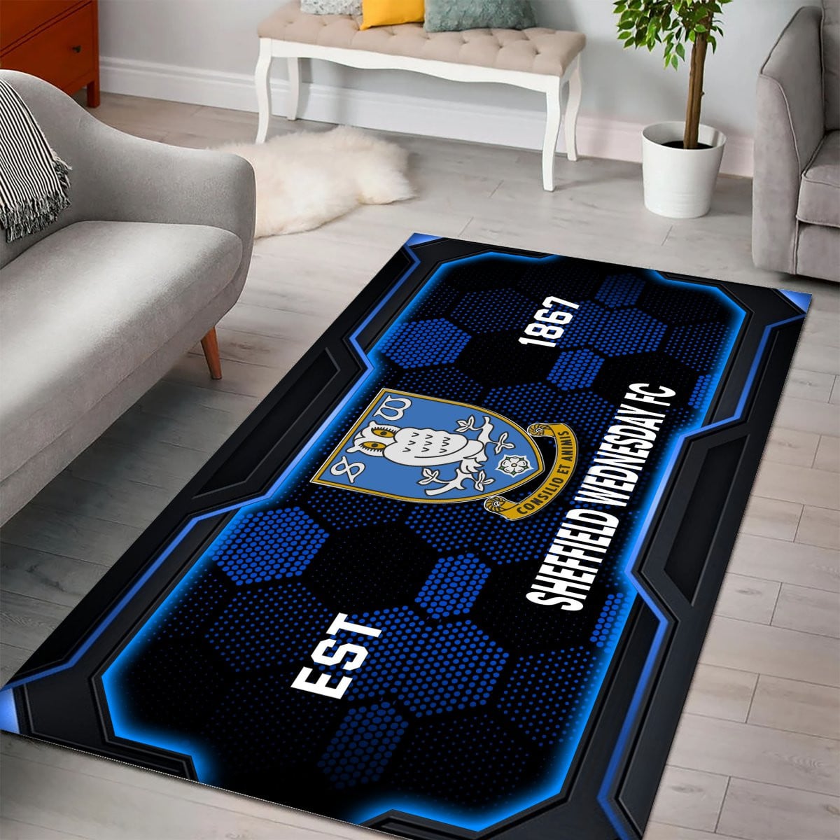 Sheffield Wednesday Rug - EFL Championship Rug 2 2