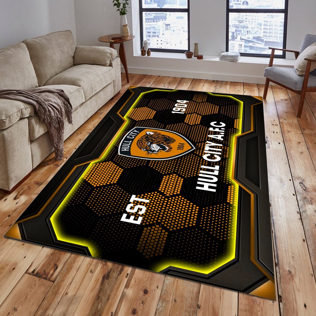 Hull City Rug - EFL Championship Rug 2