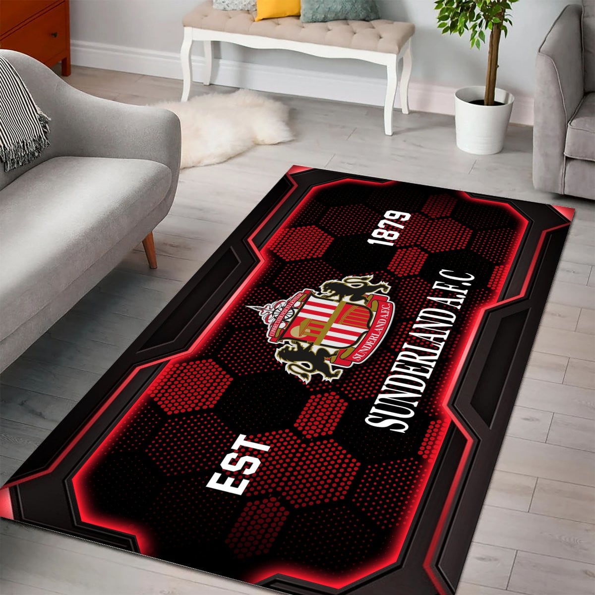 Sunderland Rug - EFL Championship Rug 2 2