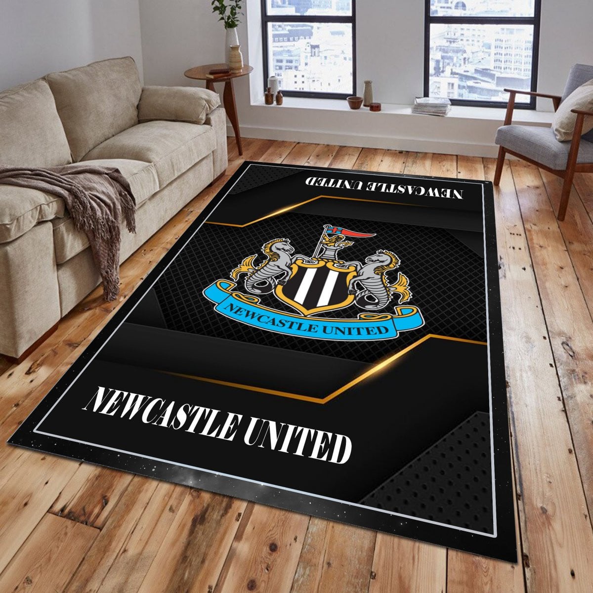 Newcastle United Rug - Premier League Rug 1