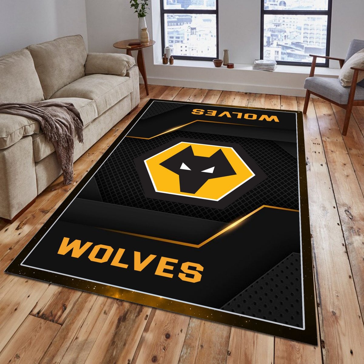 Wolverhampton Wanderers Rug - Premier League Rug 1
