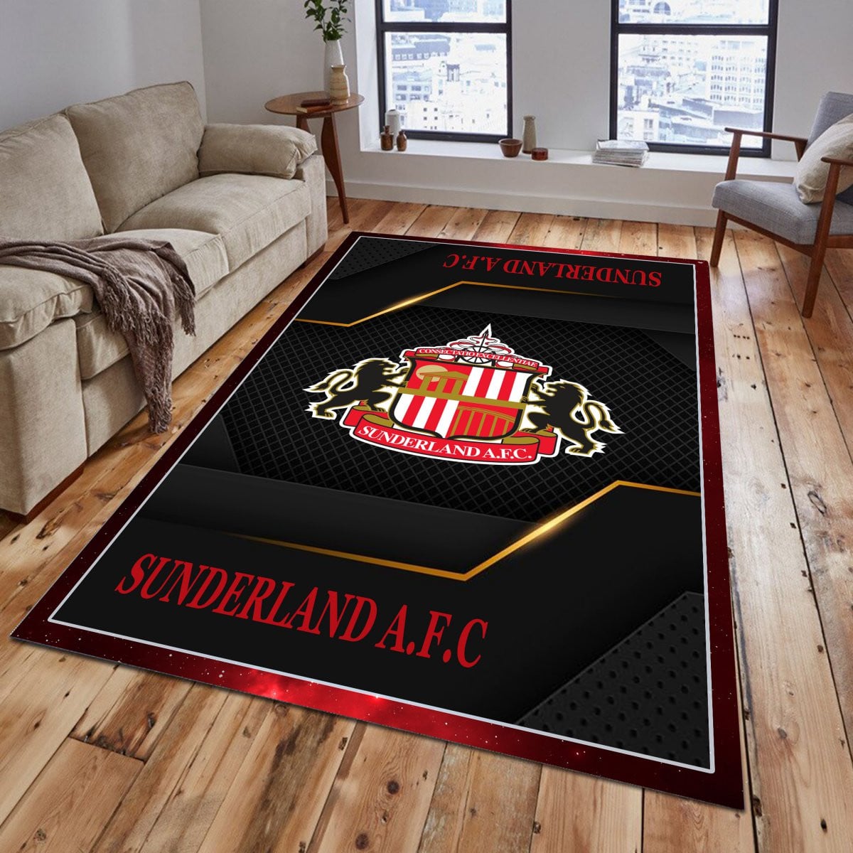 Sunderland Rug - EFL Championship Rug 1
