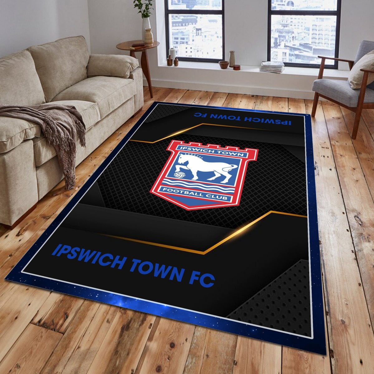 Ipswich Town Rug - EFL Championship Rug 1
