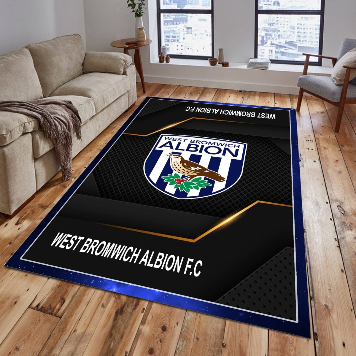 West Bromwich Albion Rug - EFL Championship Rug 1