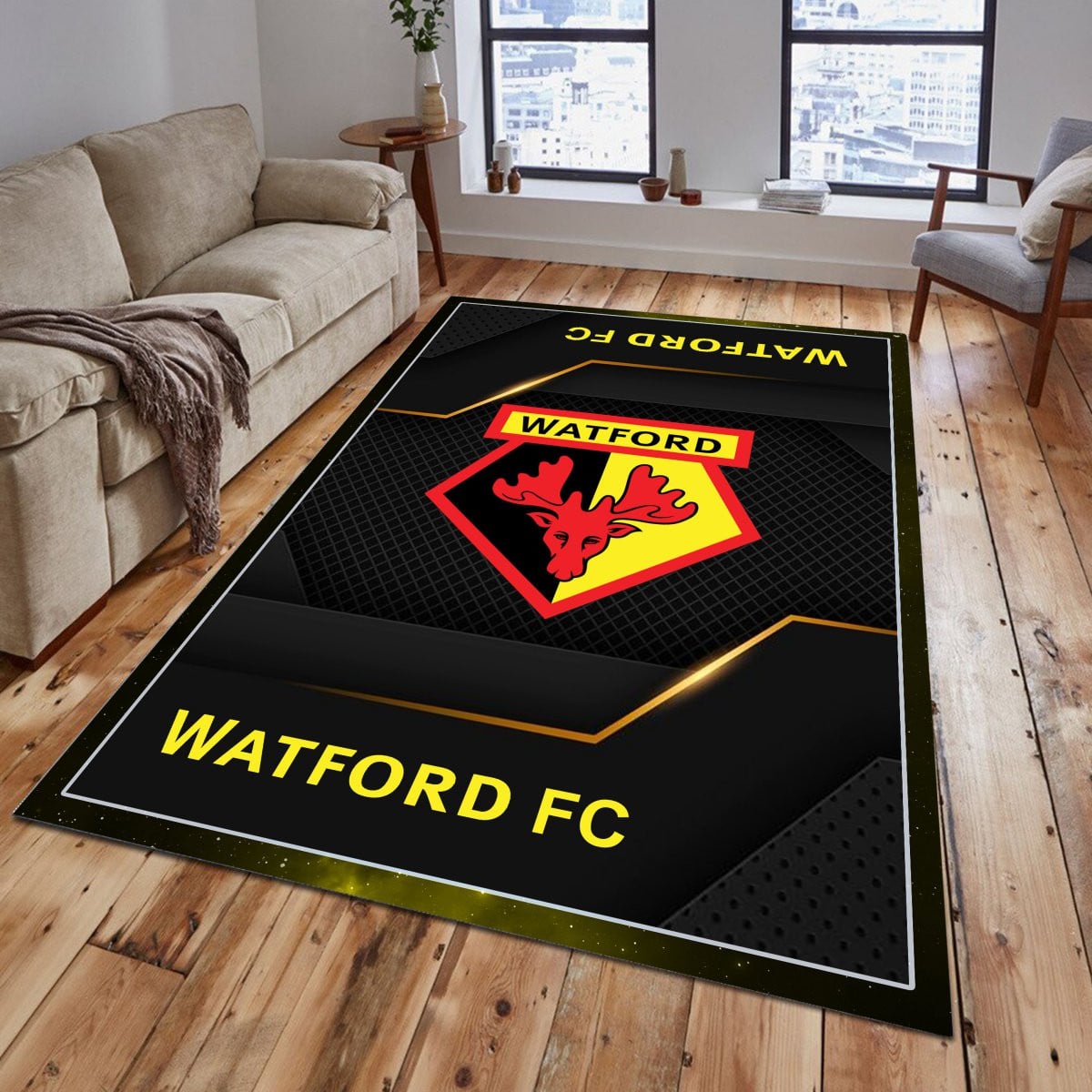 Watford Rug - EFL Championship Rug 1
