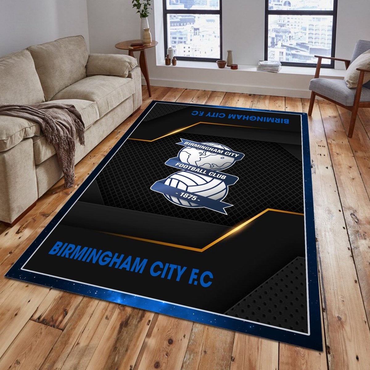 Birmingham City Rug - EFL Championship Rug 1
