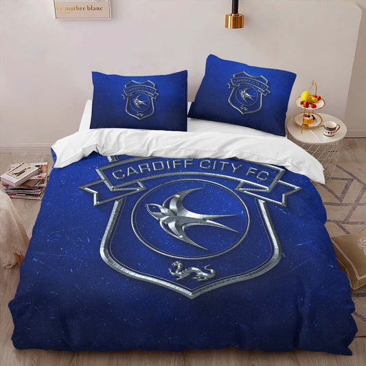 Cardiff City Football Club 04 Duvet Cover Set