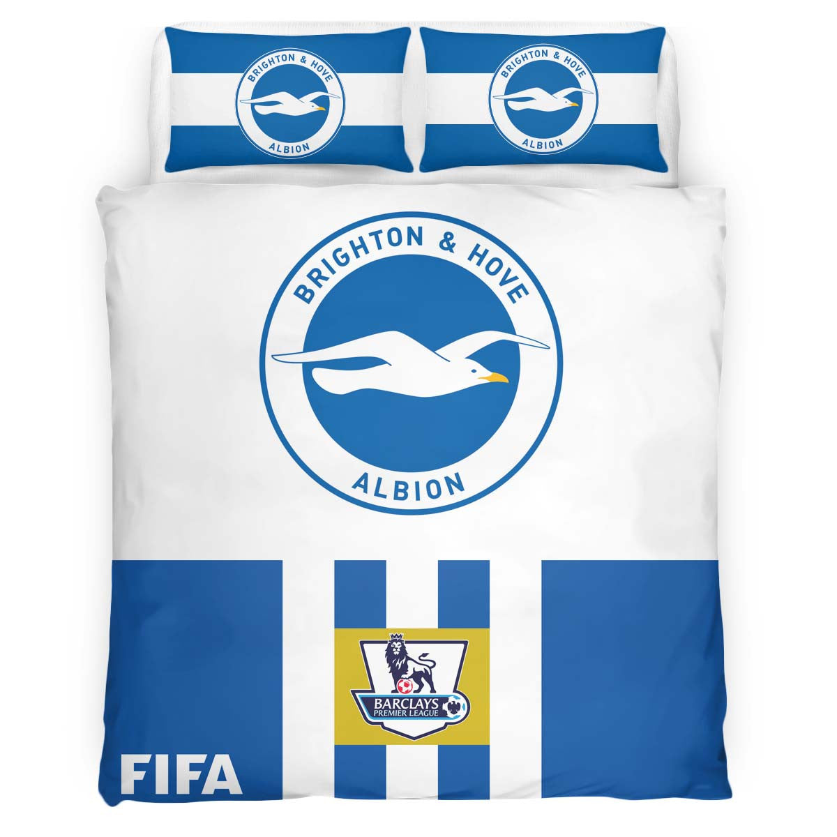 Brighton & Hove Albion Football Club BHAFC 06 Duvet Cover Set 2