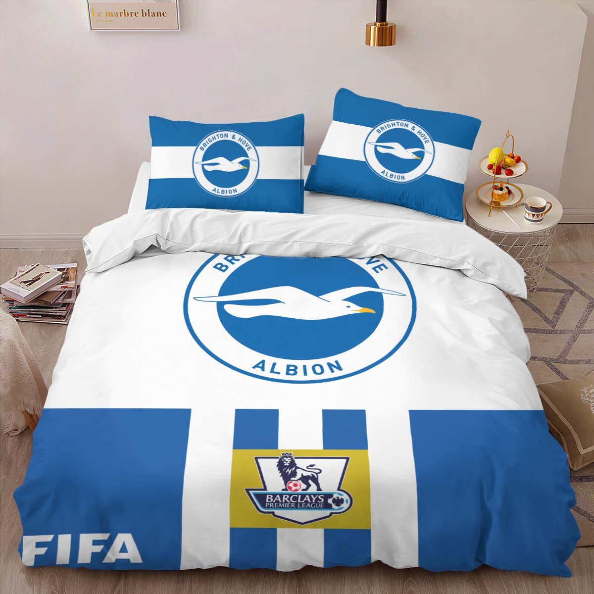 Brighton & Hove Albion Football Club BHAFC 06 Duvet Cover Set