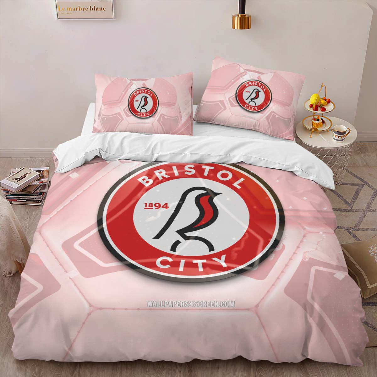 Bristol City Football Club EFL Championship BCFC 06 Duvet Cover Set