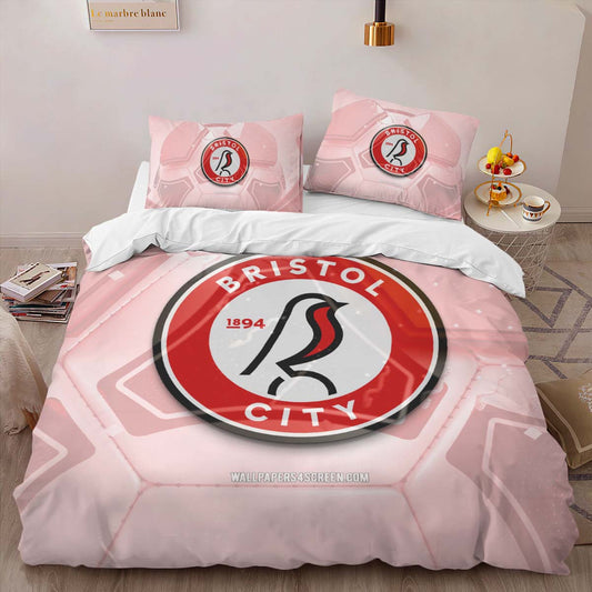 Bristol City Football Club EFL Championship BCFC 06 Duvet Cover Set