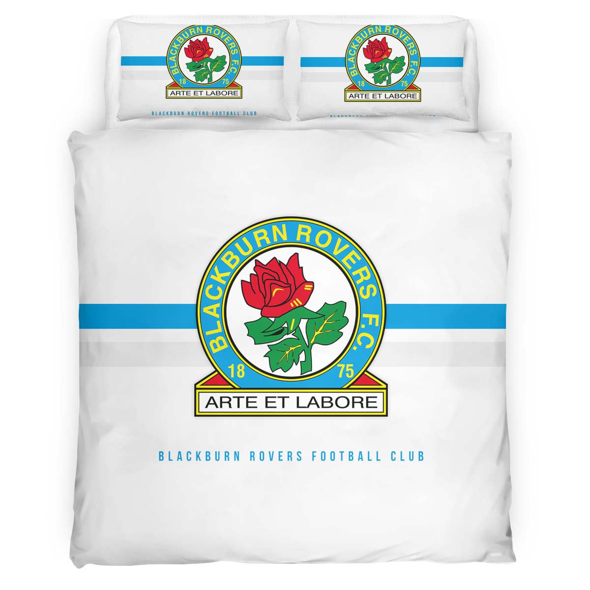 Blackburn Rovers Football Club EFL Championship BRFC 07 Duvet Cover Set 2