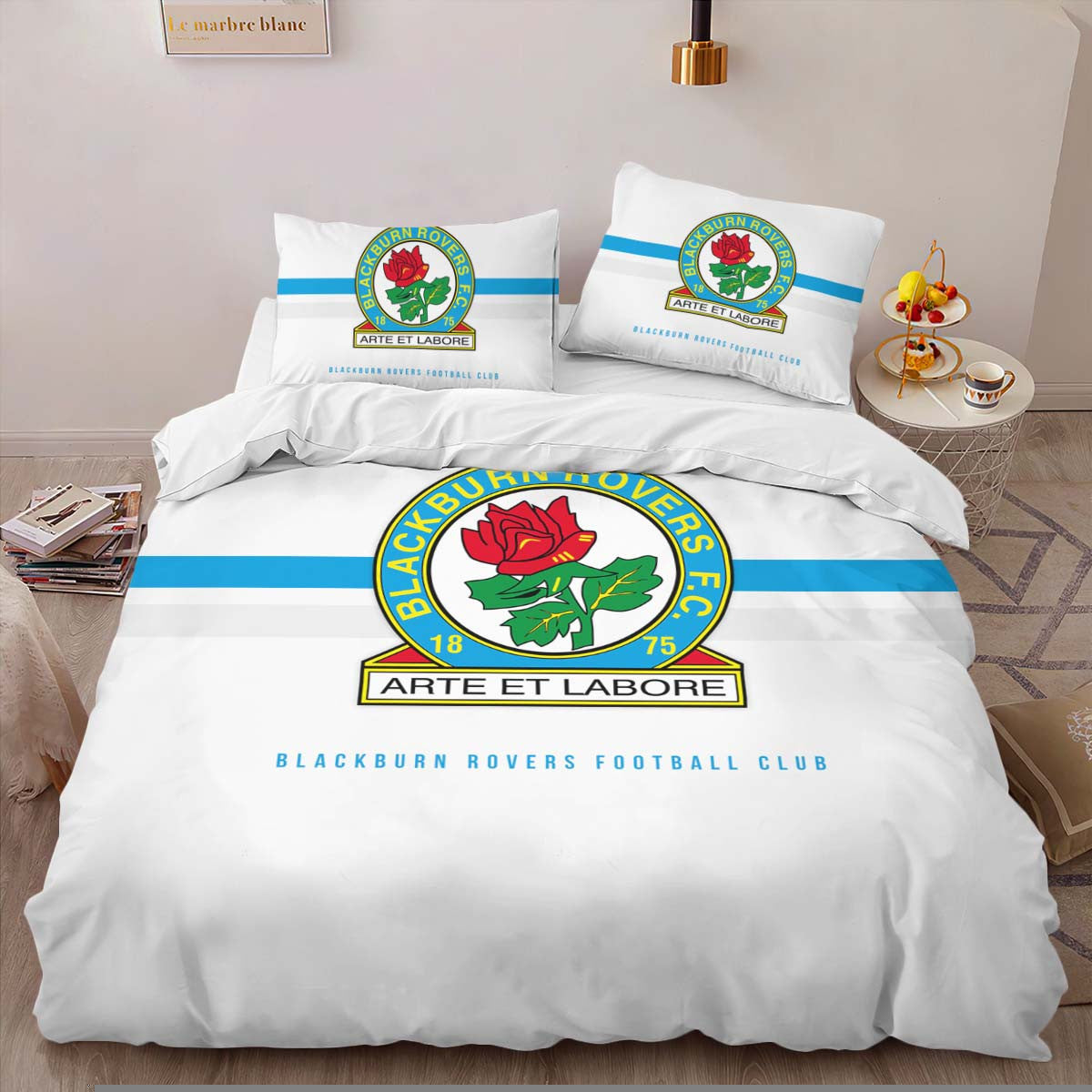 Blackburn Rovers Football Club EFL Championship BRFC 07 Duvet Cover Set