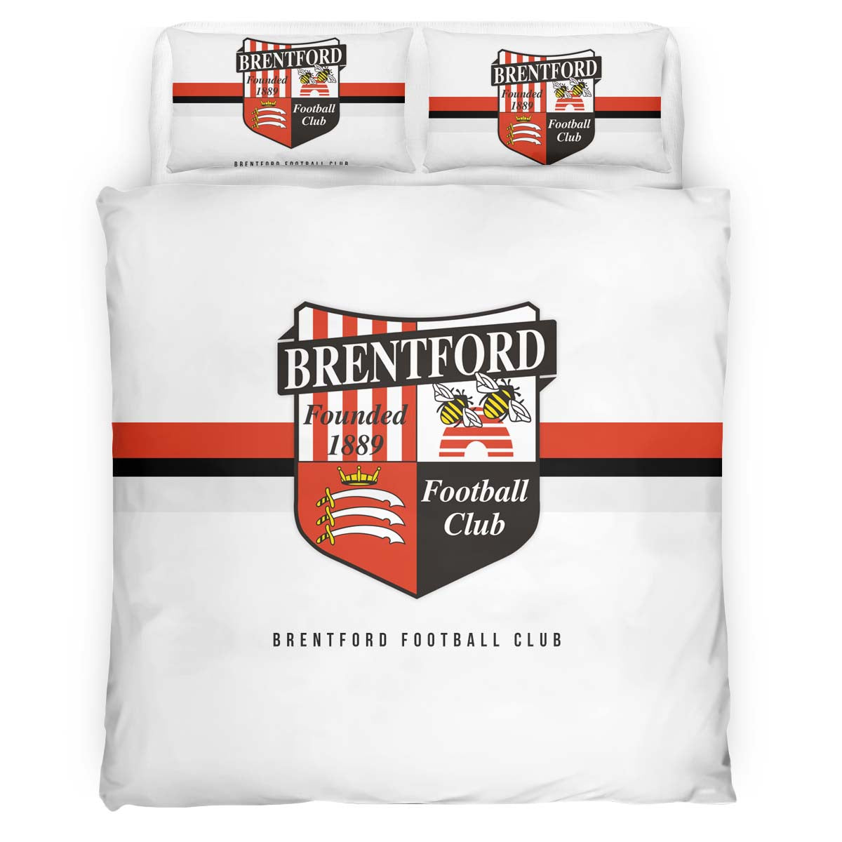 Brentford Football Club BFC 09 Duvet Cover Set 2