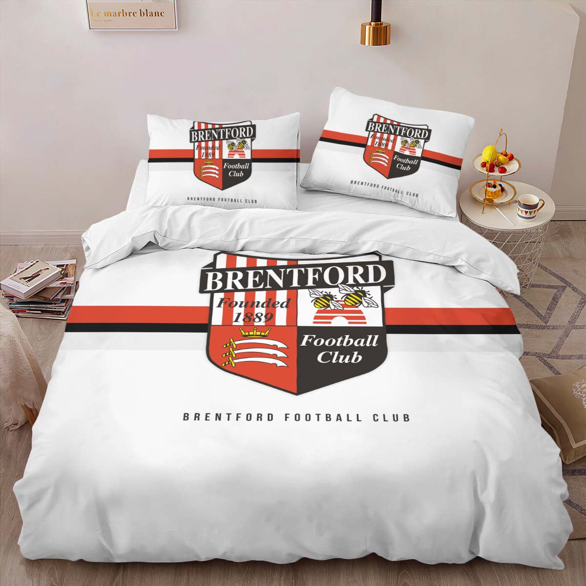 Brentford Football Club BFC 09 Duvet Cover Set