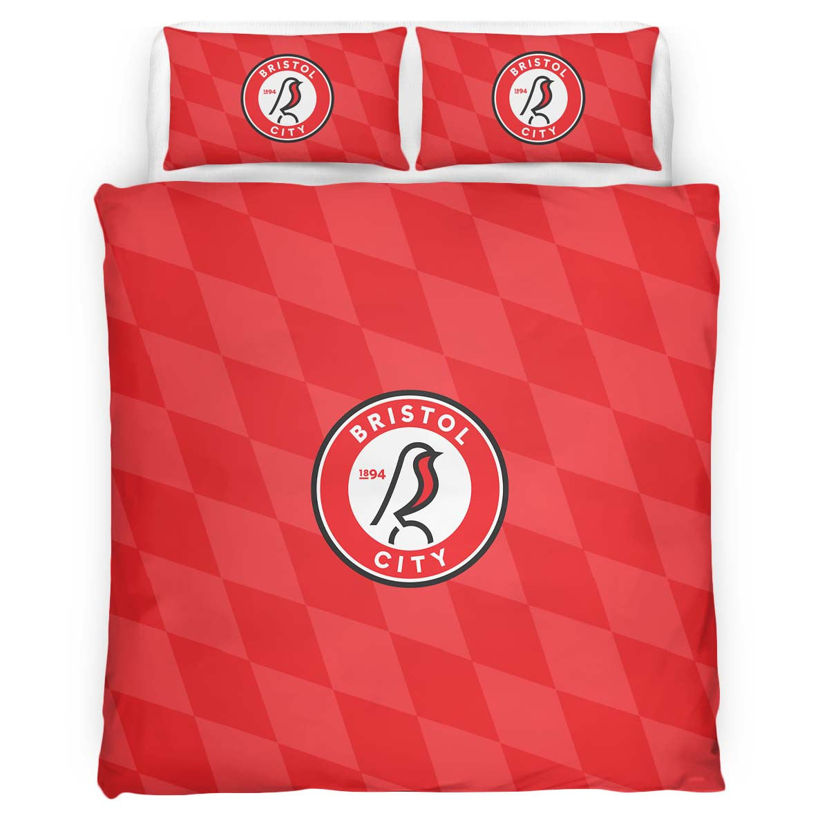 Bristol City Football Club EFL Championship BCFC 02 Duvet Cover Set 2