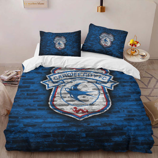 Cardiff City Football Club 10 Duvet Cover Set