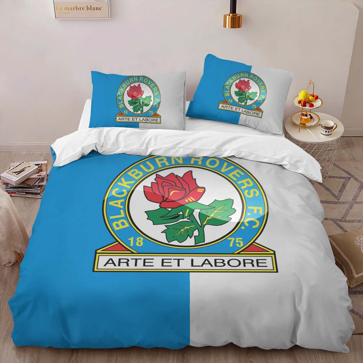 Blackburn Rovers Football Club EFL Championship BRFC 05 Duvet Cover Set
