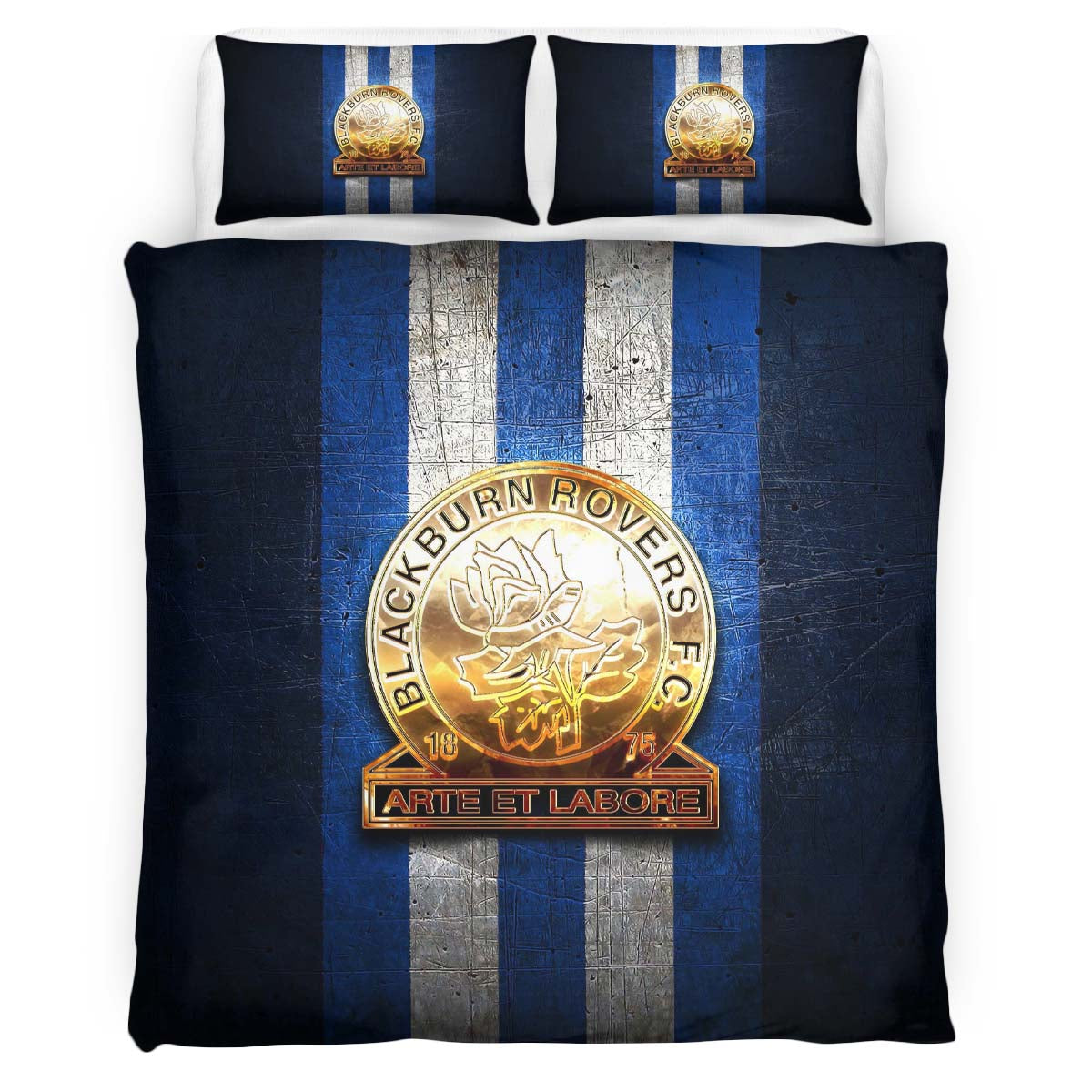 Blackburn Rovers Football Club EFL Championship BRFC 12 Duvet Cover Set 2