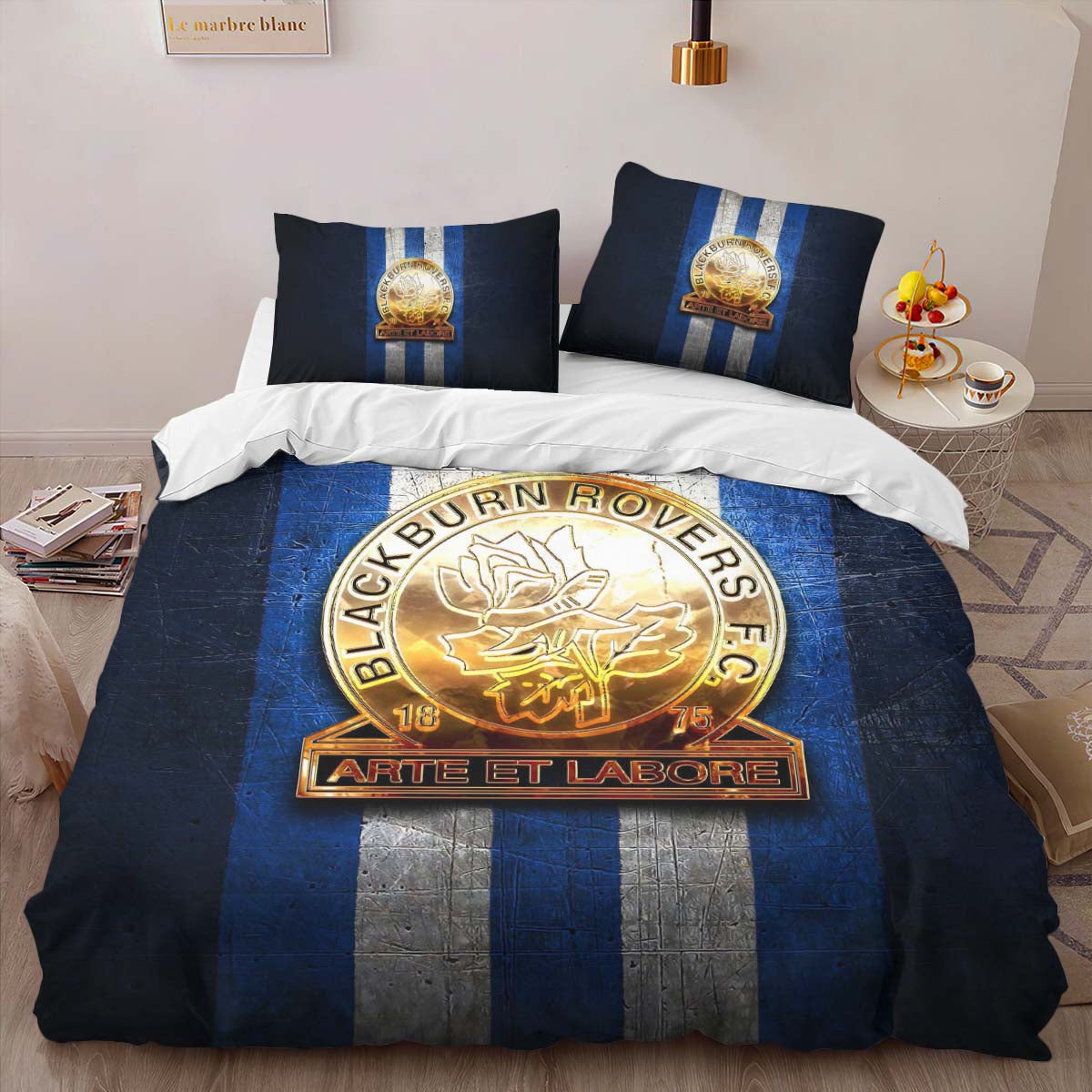 Blackburn Rovers Football Club EFL Championship BRFC 12 Duvet Cover Set