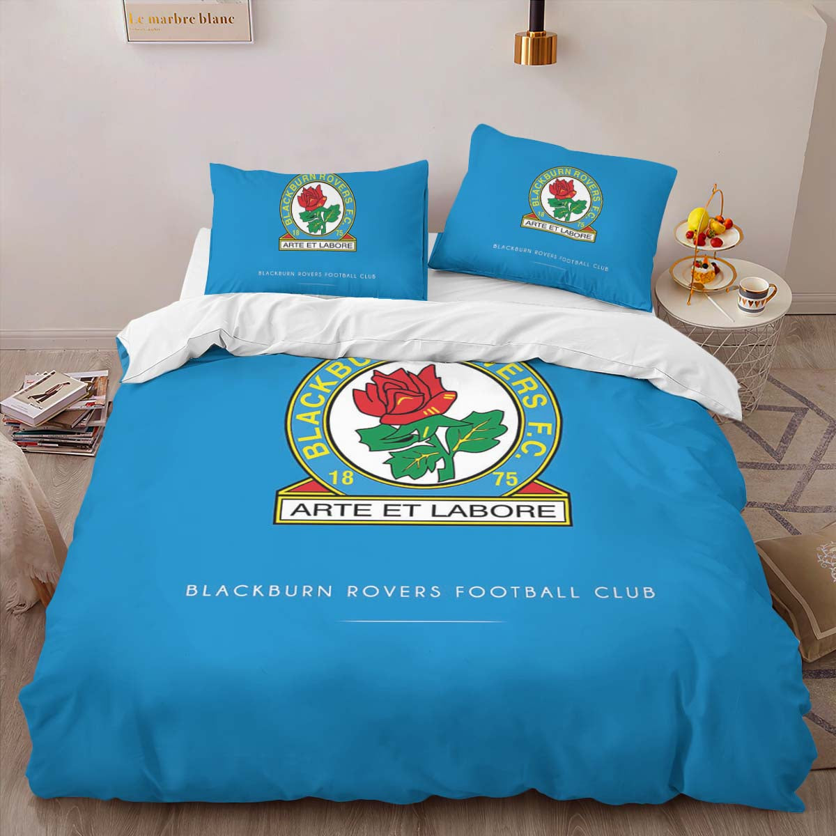 Blackburn Rovers Football Club EFL Championship BRFC 04 Duvet Cover Set