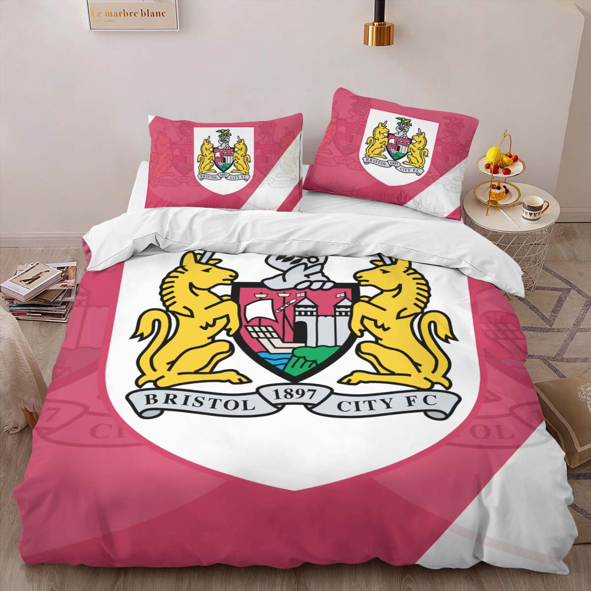 Bristol City Football Club EFL Championship BCFC 04 Duvet Cover Set