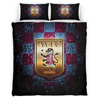 Aston Villa Football Club 1874 AVFC 03 Duvet Cover Set 2