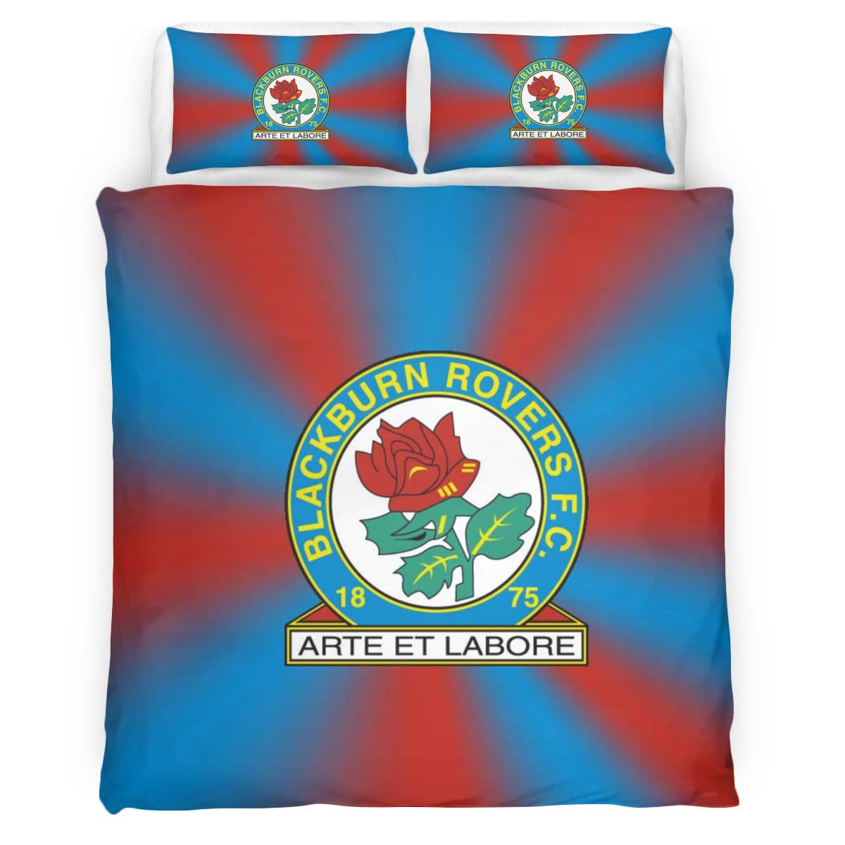 Blackburn Rovers Football Club EFL Championship BRFC 08 Duvet Cover Set 2