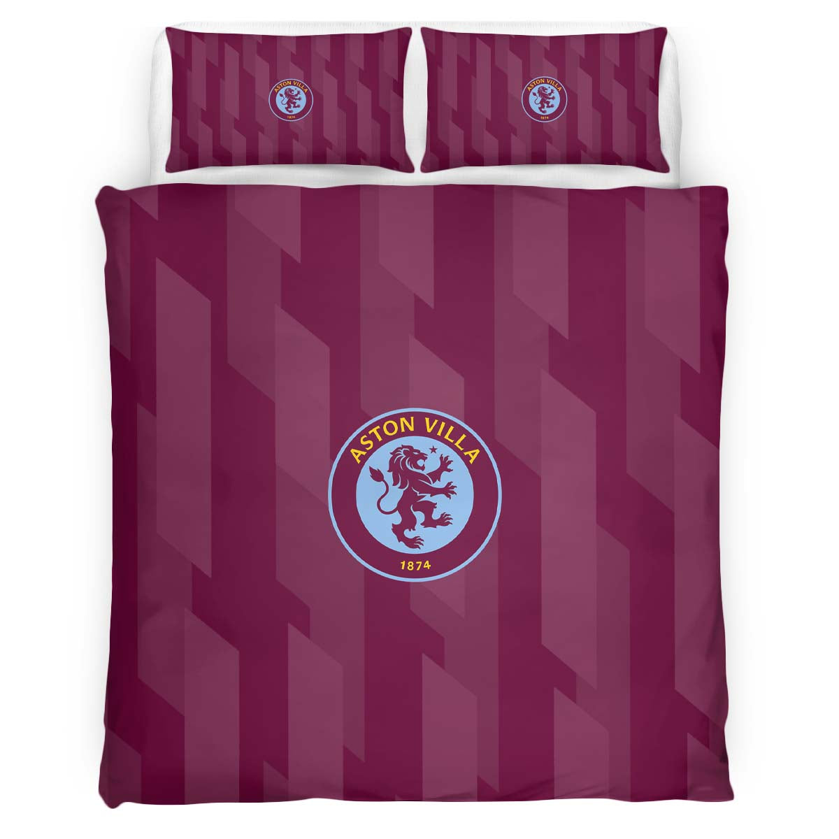 Aston Villa Football Club 1874 AVFC 05 Duvet Cover Set 2