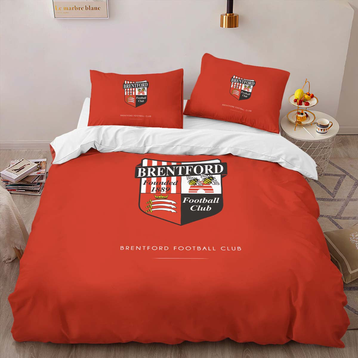 Brentford Football Club BFC 08 Duvet Cover Set