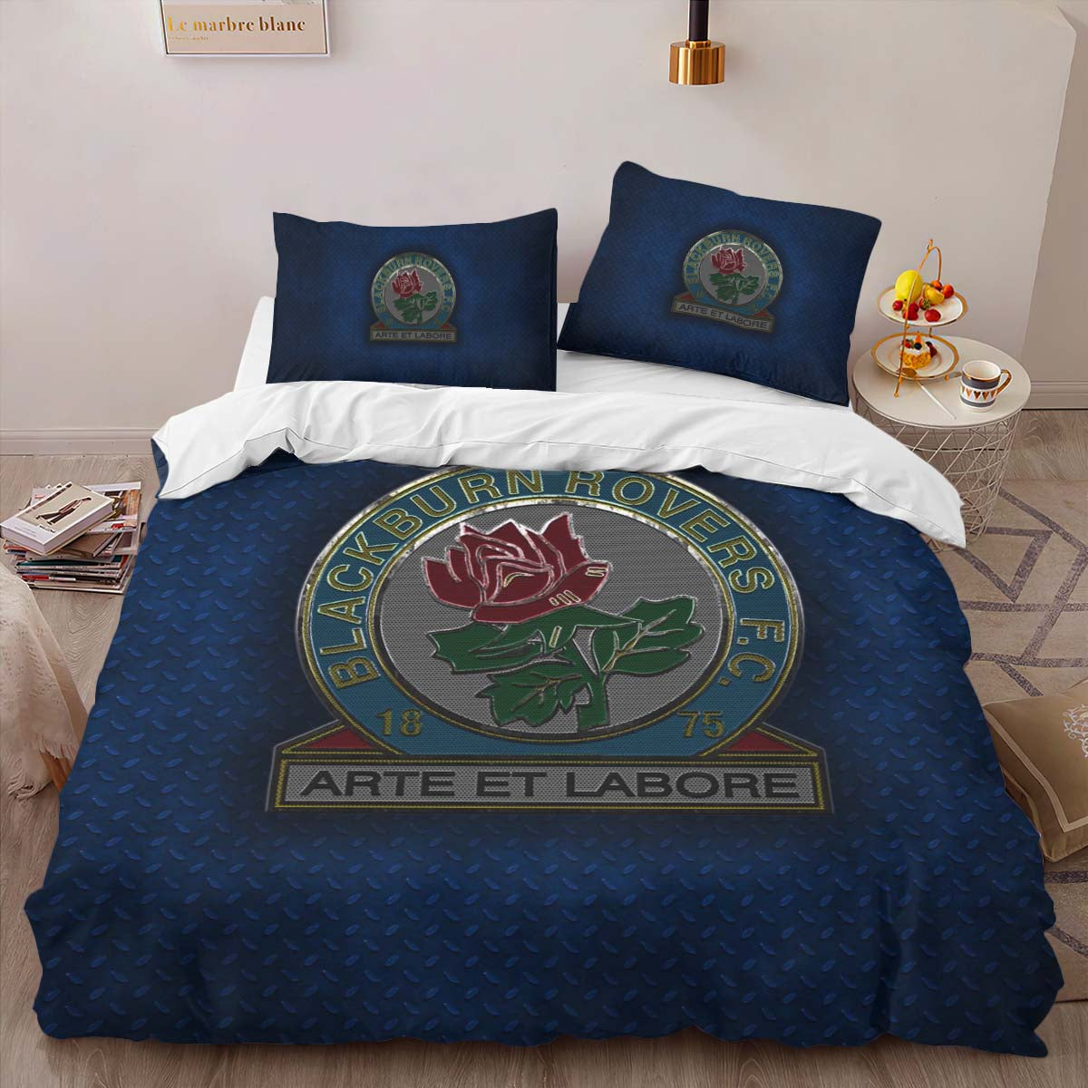 Blackburn Rovers Football Club EFL Championship BRFC 11 Duvet Cover Set