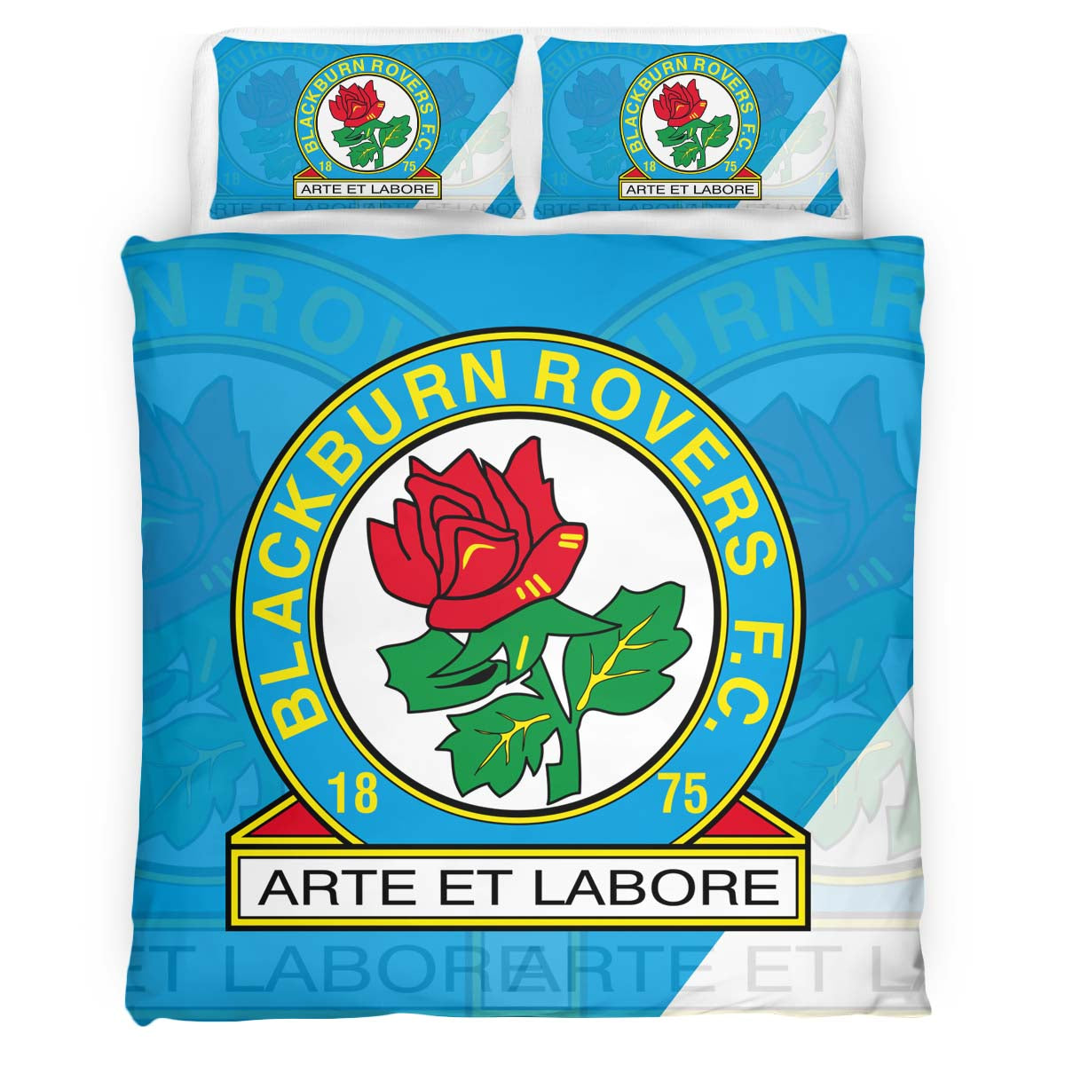 Blackburn Rovers Football Club EFL Championship BRFC 01 Duvet Cover Set 2