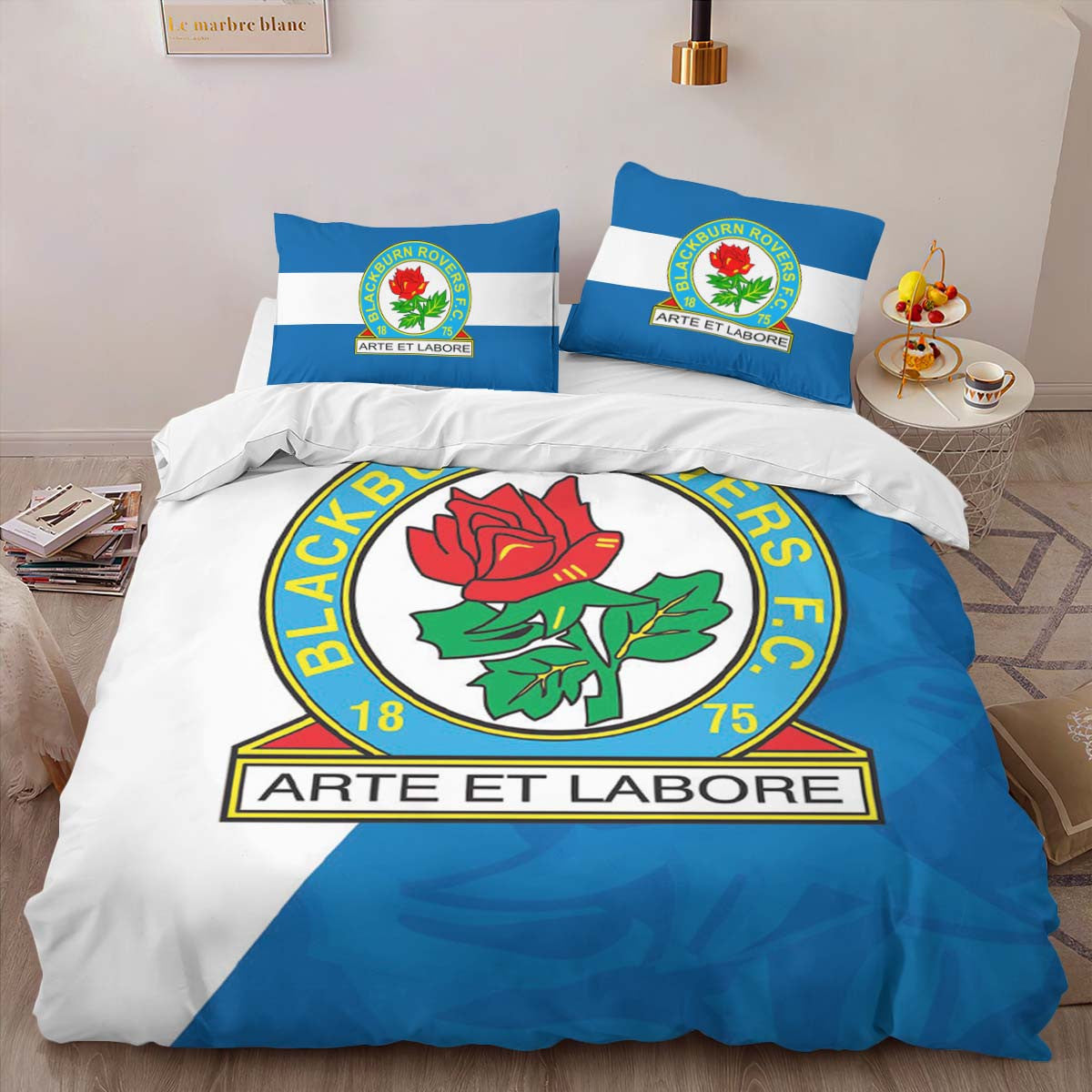 Blackburn Rovers Football Club EFL Championship BRFC 06 Duvet Cover Set