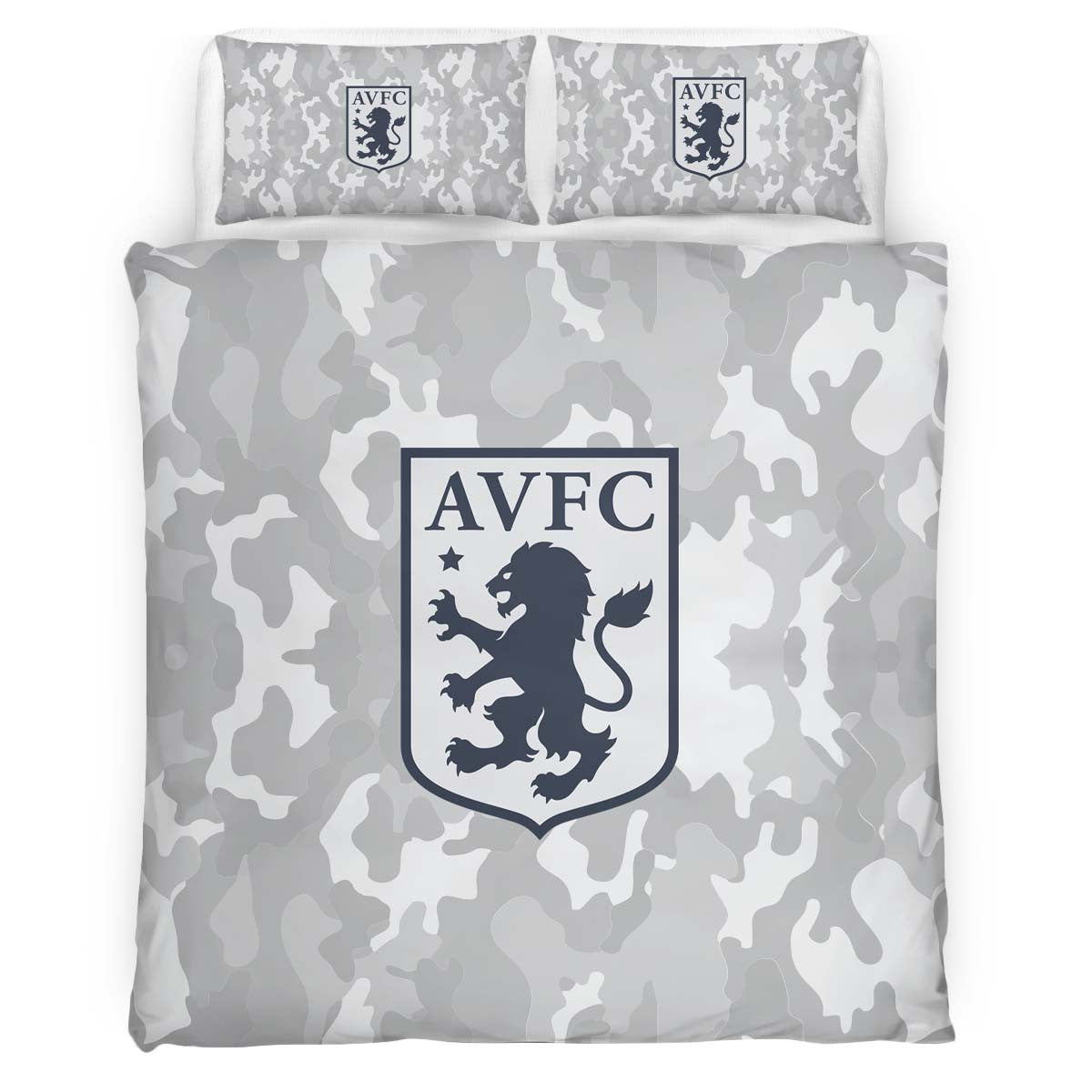 Aston Villa Football Club 1874 AVFC 09 Duvet Cover Set 2