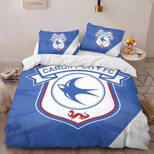 Cardiff City Football Club 02 Duvet Cover Set