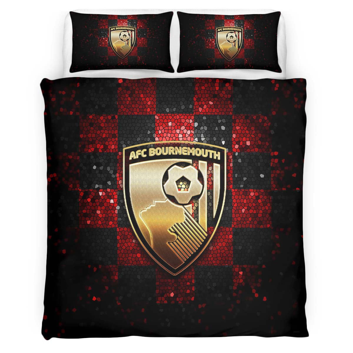 AFC Bournemouth Football Club AFCB 08 Duvet Cover Set 2