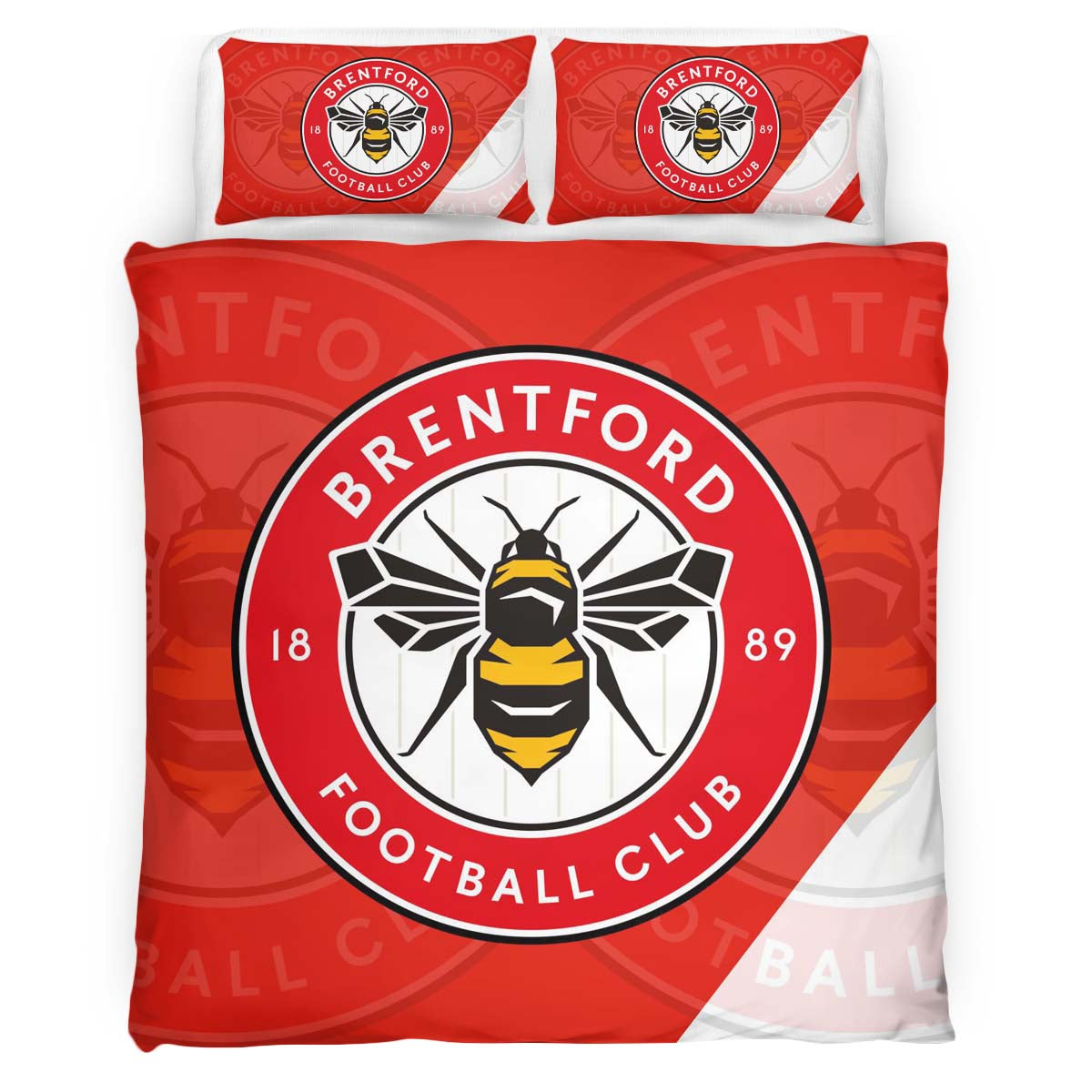 Brentford Football Club BFC 05 Duvet Cover Set 2