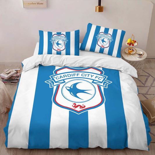 Cardiff City Football Club 09 Duvet Cover Set