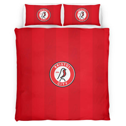 Bristol City Football Club EFL Championship BCFC 01 Duvet Cover Set 2