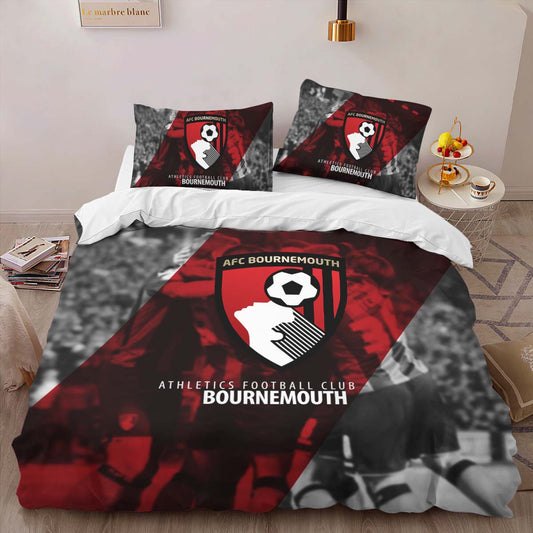 AFC Bournemouth Football Club AFCB 06 Duvet Cover Set