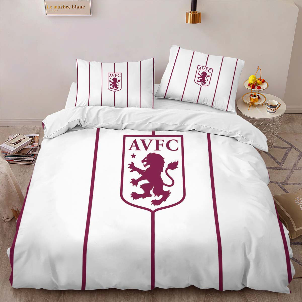 Aston Villa Football Club 1874 AVFC 04 Duvet Cover Set
