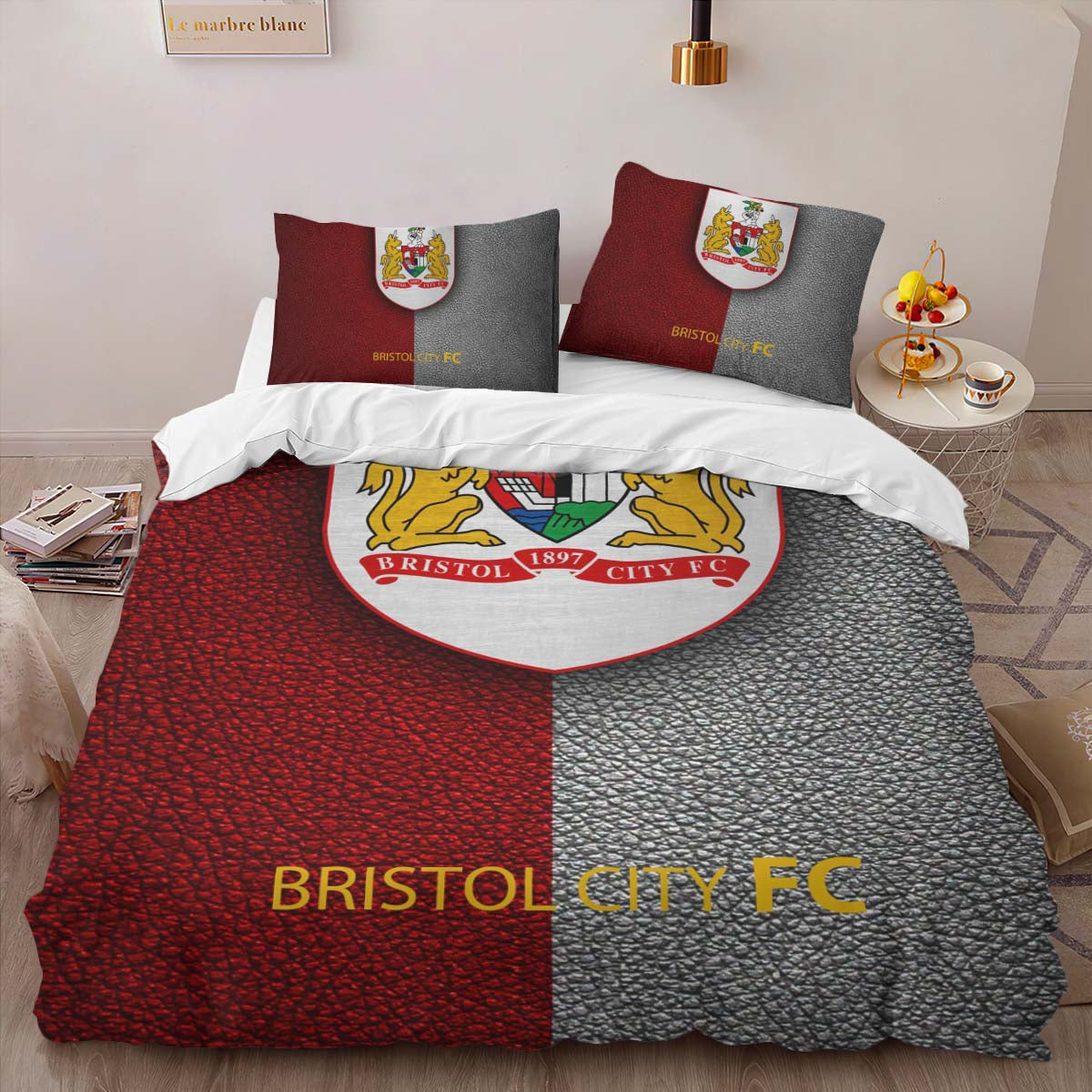 Bristol City Football Club EFL Championship BCFC 05 Duvet Cover Set