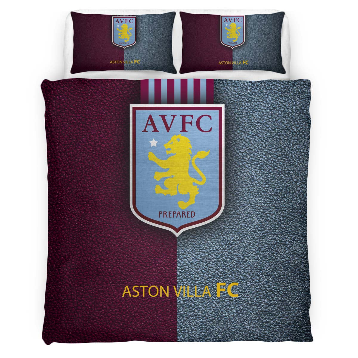 Aston Villa Football Club 1874 AVFC 02 Duvet Cover Set 2