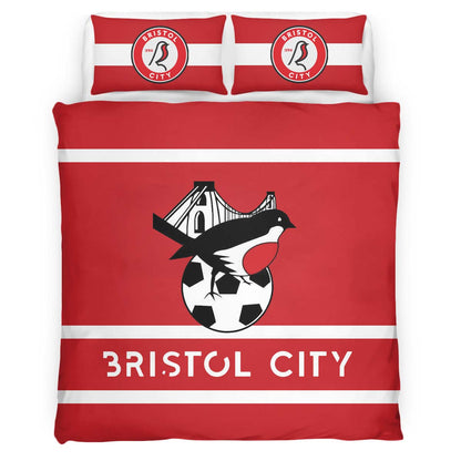 Bristol City Football Club EFL Championship BCFC 03 Duvet Cover Set 2
